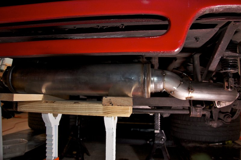 Ferrari 308 Stainless Steel exhaust build
