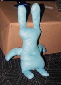 Make a cute stuffed animal bunny