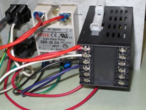 Assembling a PID temperature control box-1790