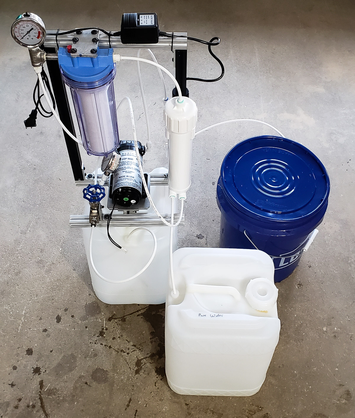 Sugaring the modern way DIY Maple Syrup Reverse Osmosis (RO) system Projects by Zac